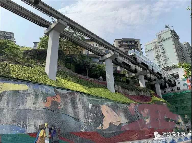 李子壩軌道站，深圳園林綠化公司